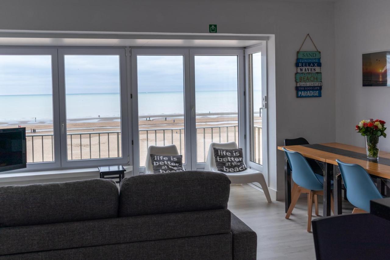 Modern Appartement Met Uniek Zeezicht Коксейде Экстерьер фото