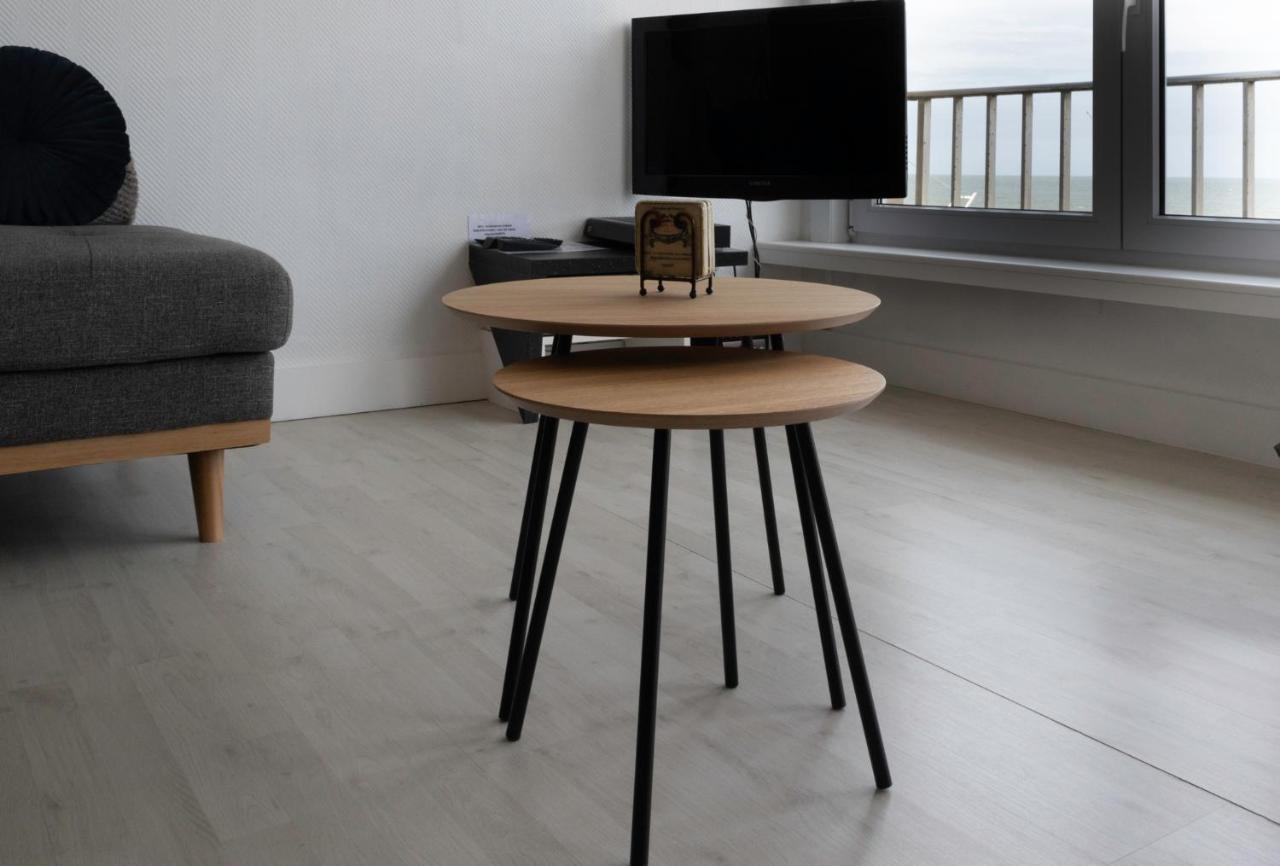 Modern Appartement Met Uniek Zeezicht Коксейде Экстерьер фото